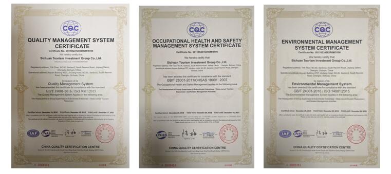 尊龙凯时人生就是搏 ISO9001质量治理系统、OHSAS18001职业康健清静治理系统、ISO14001情形治理系统证书乐成取证